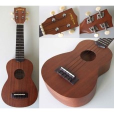 Aria: Mahogany Soprano (AU-120N) Value Pack