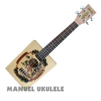 EleUke: Elec. Concert Cigar Box (CCBA-20)