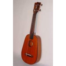 Mele: All Solid Mahogany Pineapple Concert (handmade)