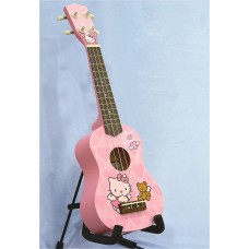 RCS Ukulele :Soprano Kitty Pink N Bear With Bag (UKR 3-1)